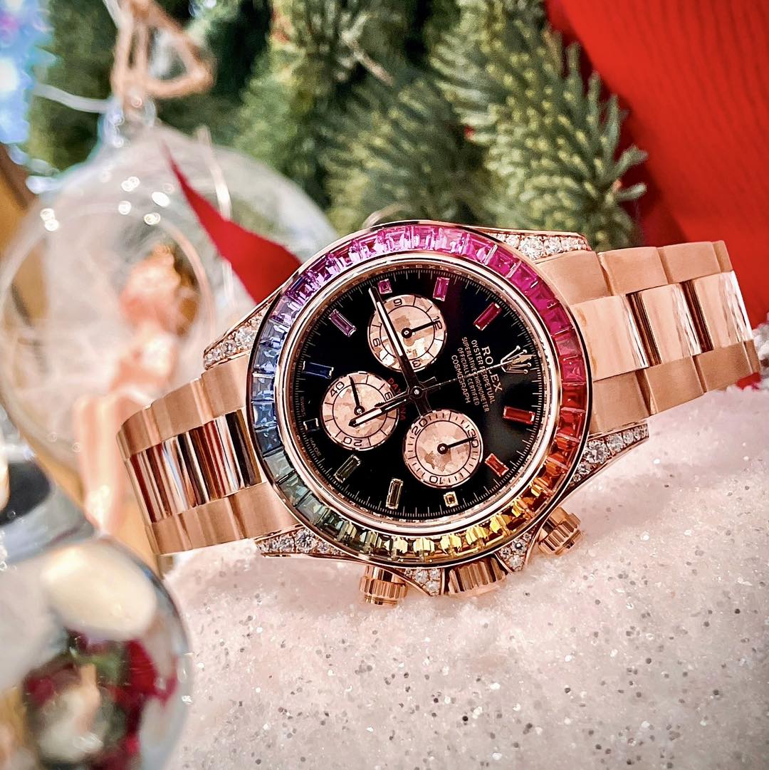 luxury Rainbow watch
